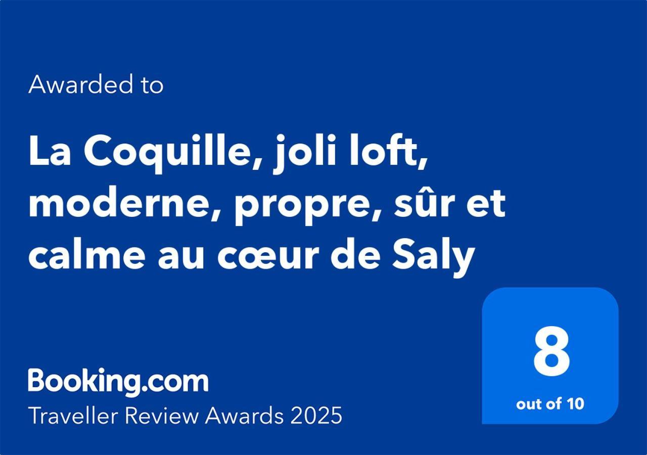 "La Coquille", Joli Loft, Moderne, Propre, Sur Et Calme Au Coeur De Saly Lejlighed Eksteriør billede