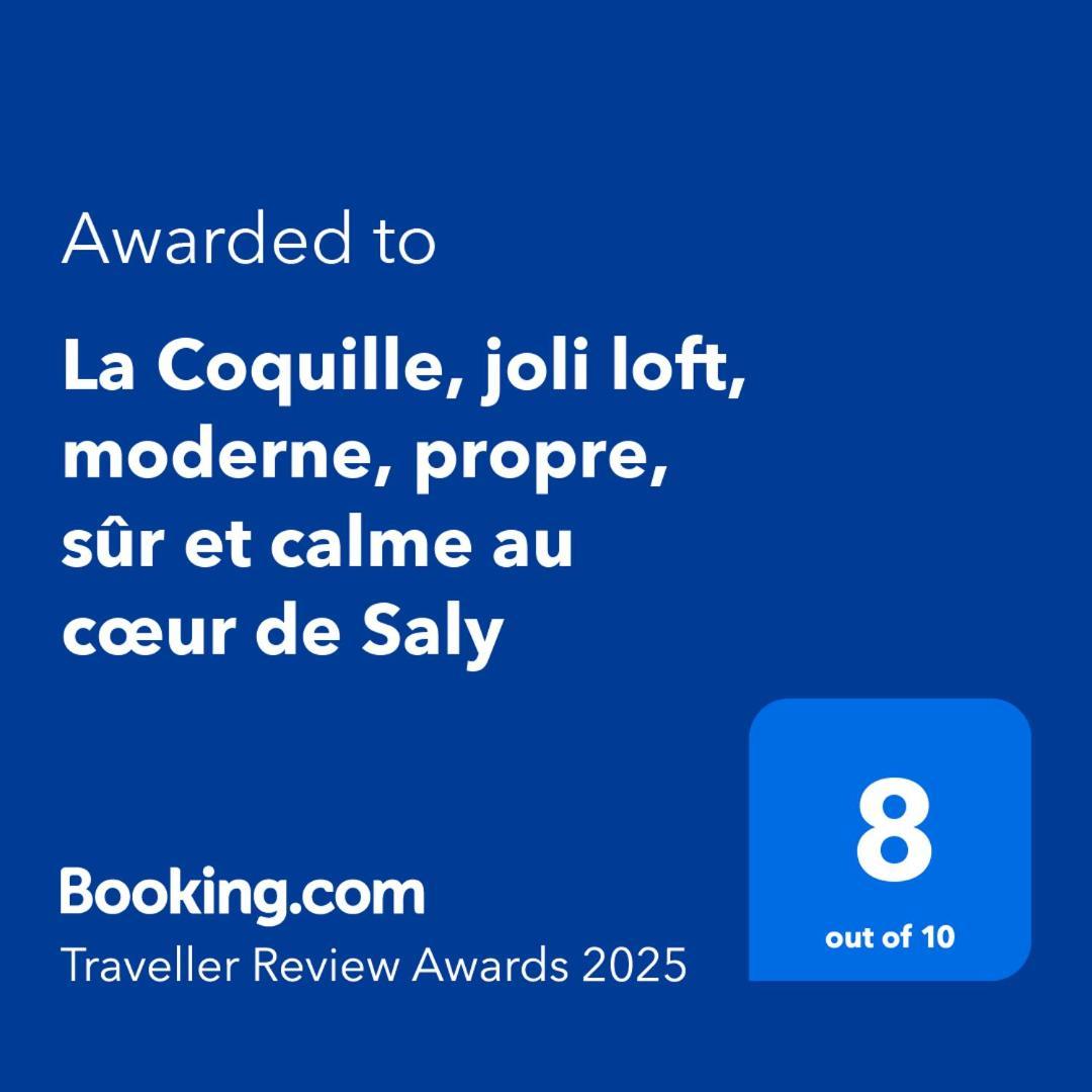 "La Coquille", Joli Loft, Moderne, Propre, Sur Et Calme Au Coeur De Saly Lejlighed Eksteriør billede